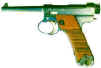 Pistolet Japonais Nambu type 14 - Japanase Nambu type 14, 8 mm, pistol