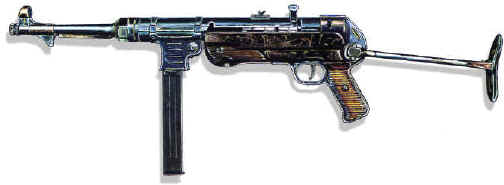 german MP40 schmeisser subgun